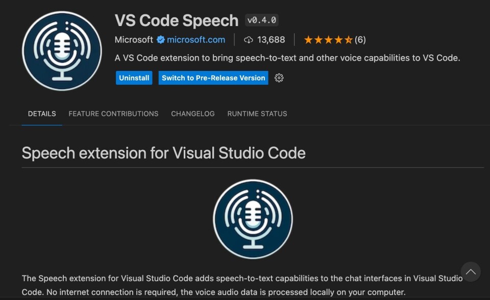 Hey Code: Visual Studio Code now supports voice sessions as well as ...