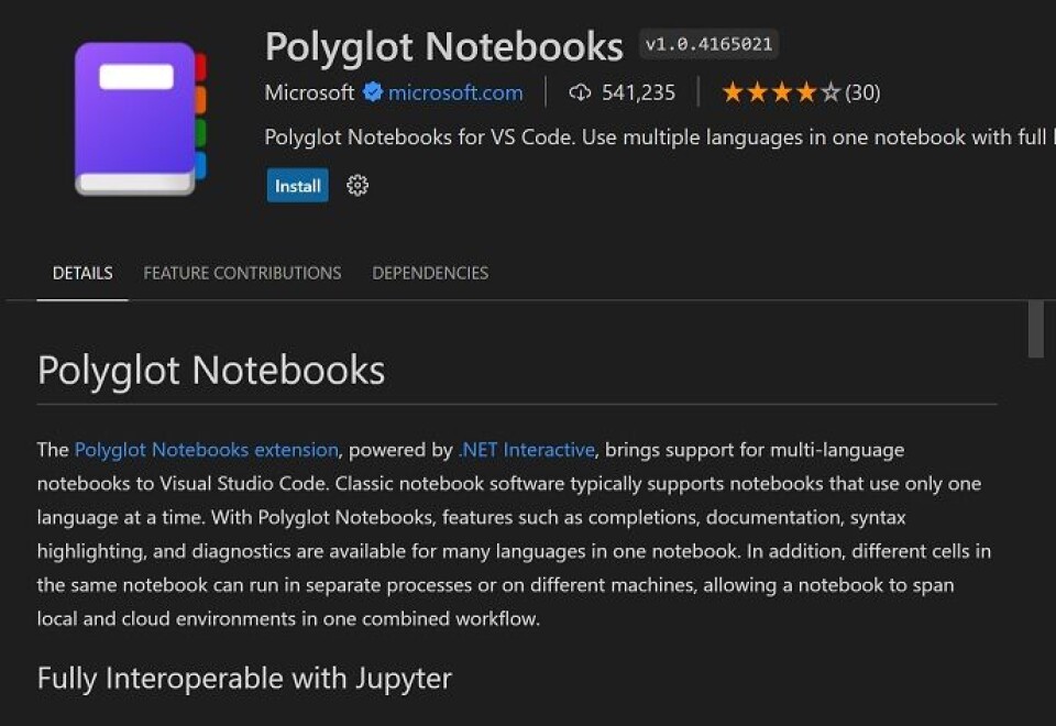 Polyglot Code Polyglot Notebooks fully released for VS Code, with support for ...
