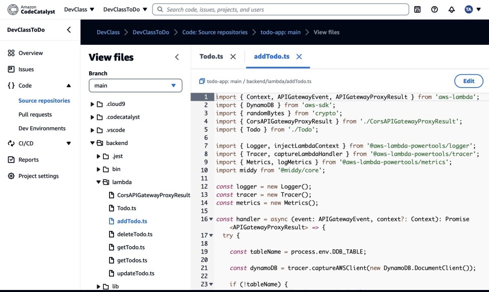 CodeCatalyst introduced at re:Invent: One-stop DevOps for AWS... on AWS