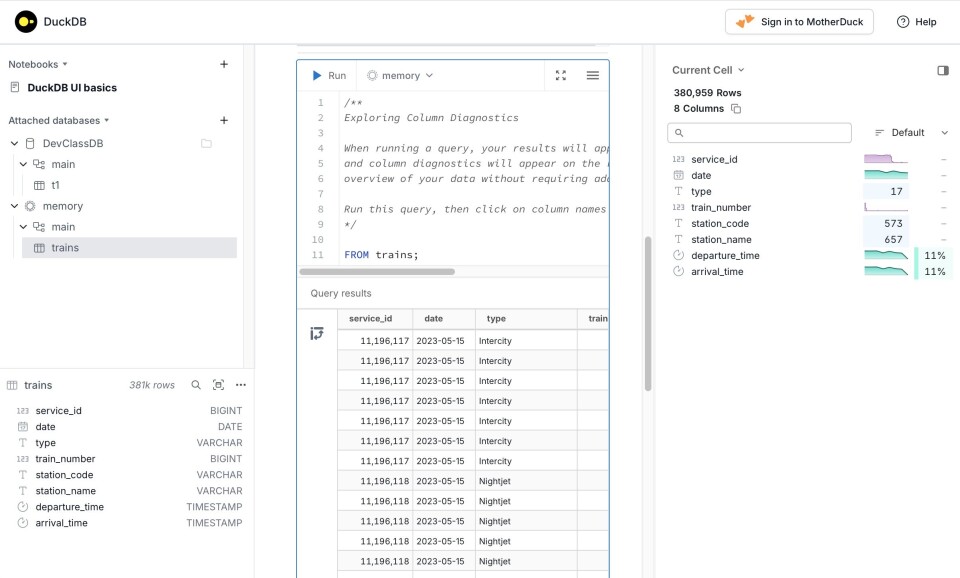 Duckdb Gui DuckDB project releases Local web UI, but not as open source