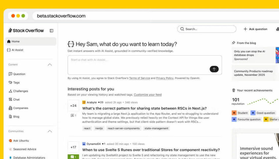 Stack Overflow New Questions Stack Overflow abandons redesign after loyalists criticize it